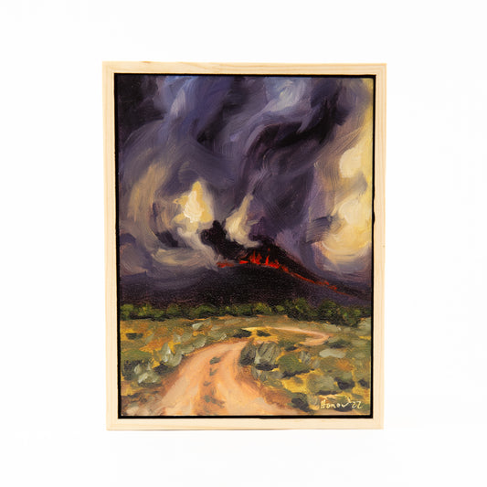 "Approaching Destruction" Original Oil Painting