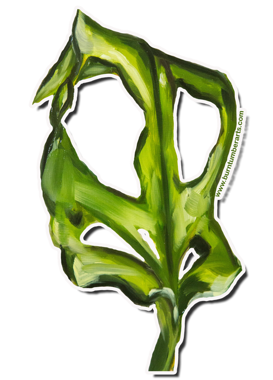Adansonii Leaf - Sticker